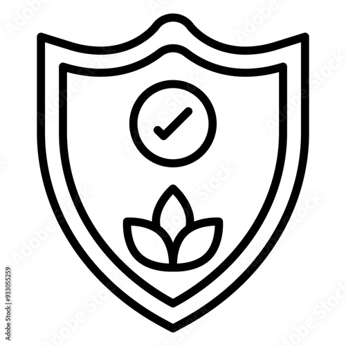 100% Safe Icon Style