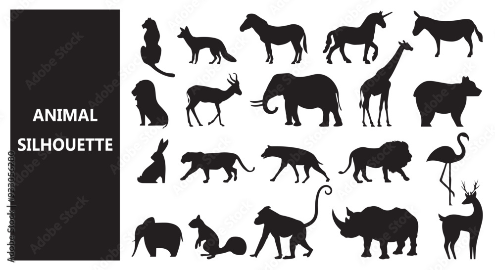 Animal silhoutte Animal silhoutte