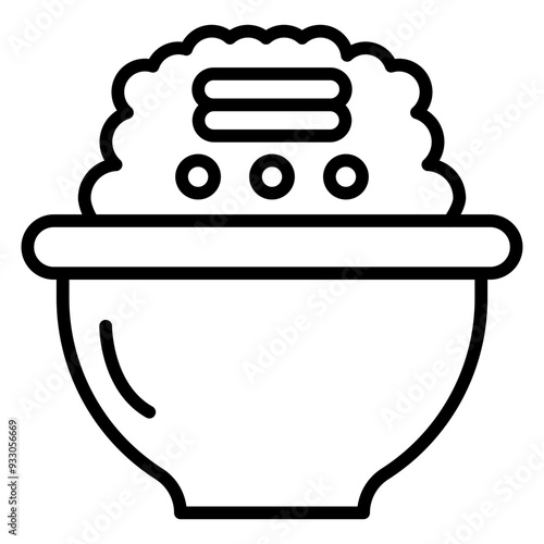 Meal Prep Icon Style