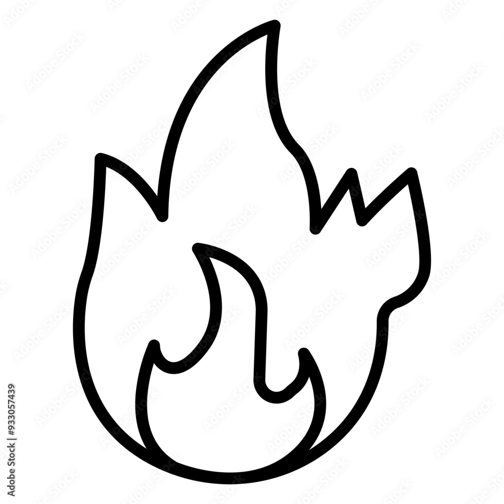 Fire Icon Style Fire Icon Style