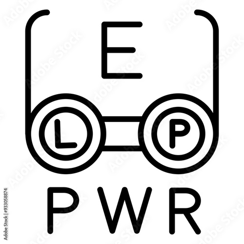 Medical Optometry Icon Style