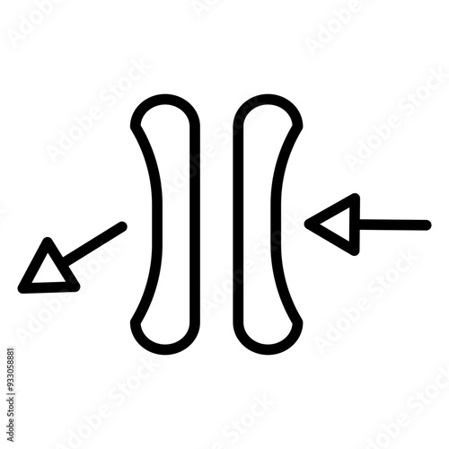 Normal Index Lenses Icon Style