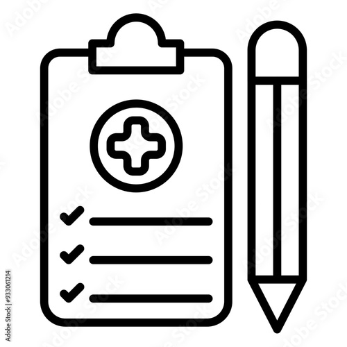 Medical File Icon Style