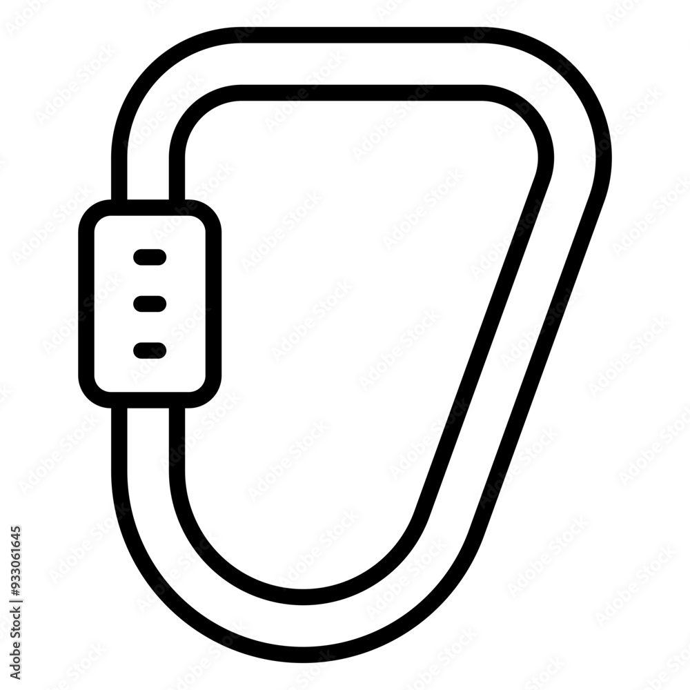 Carabiner Icon Style Carabiner Icon Style