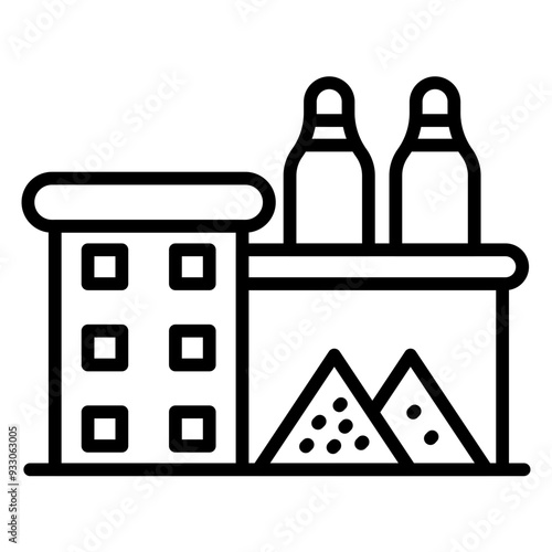 Individual Waste Production Icon Style