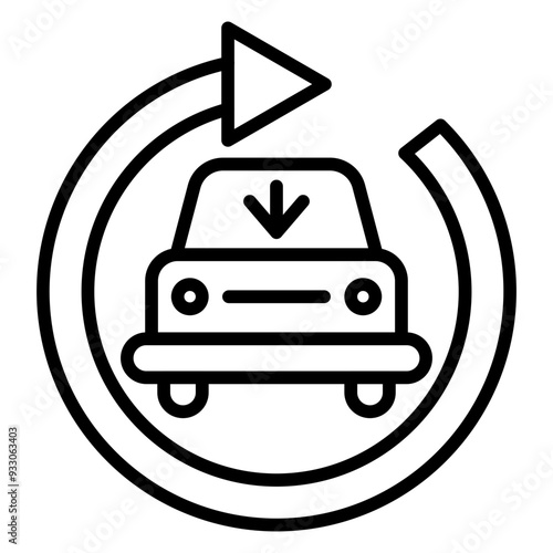 Reduce Daily Driving Icon Style