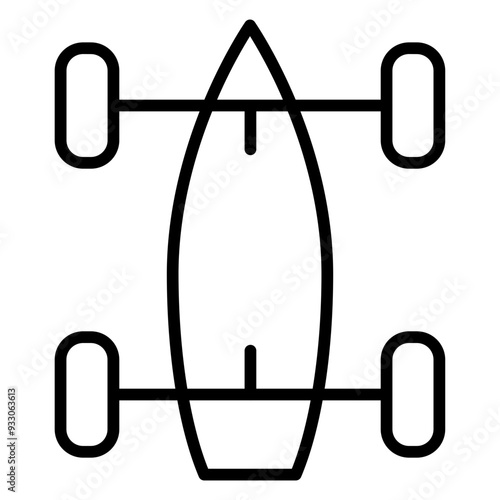 Longboard Icon Style