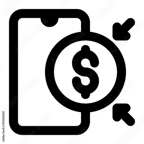 crowdfunding, crowd funding, funding, mobile app, application, crowdfunding app outline icon