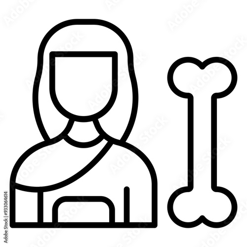 Cavewoman Icon Style