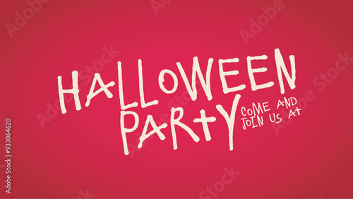 Halloween Party Invitation Background
