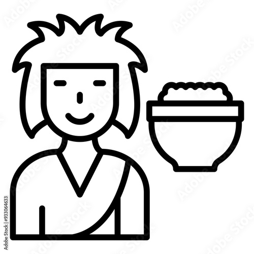 Gatherer Male Icon Style