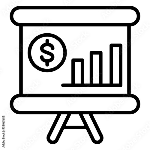 Business Plan Icon Style