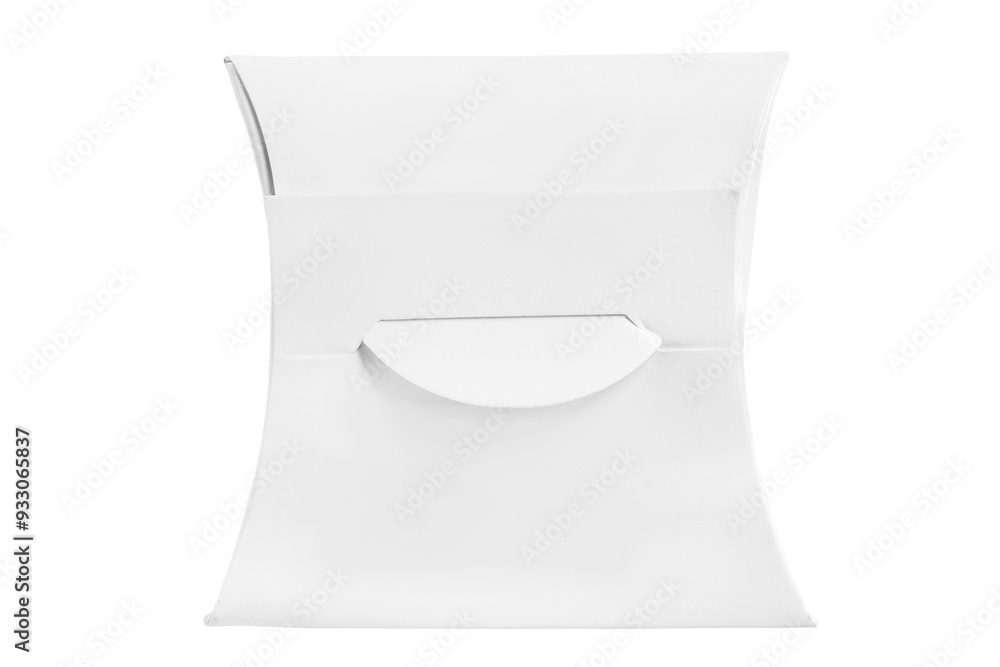 Paper package isolated Paper package isolated