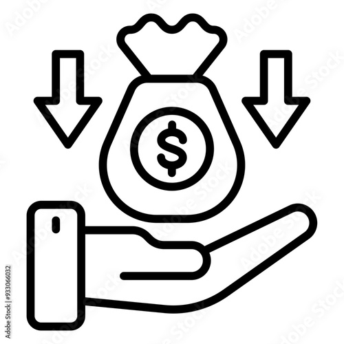 Passive Income Icon Style