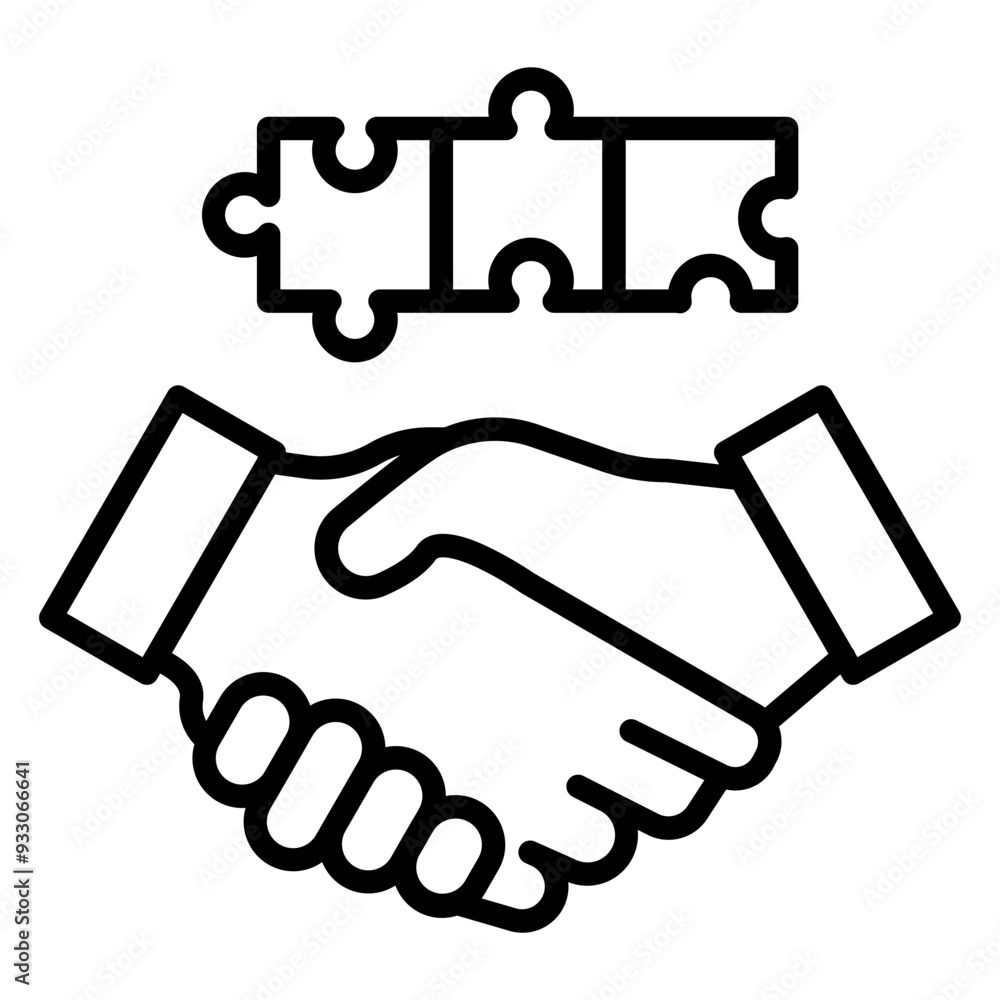 Cooperation Icon Style Cooperation Icon Style