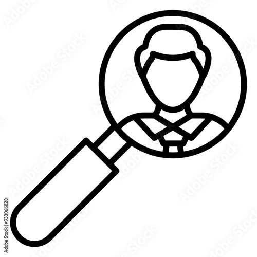 Head Hunting Icon Style