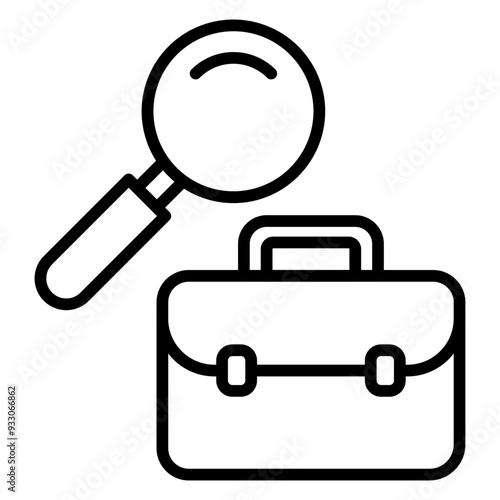 Job Searching Icon Style