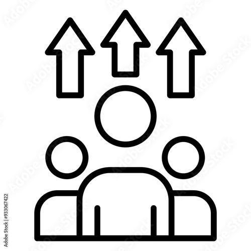 Motivated Team Icon Style