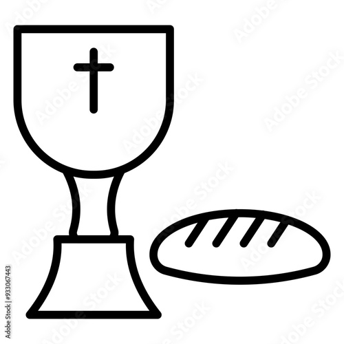 Communion Icon Style