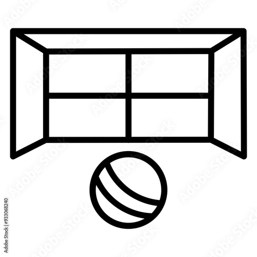 Goal Post Icon Style