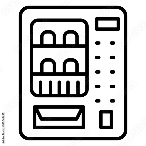 Vending Machine Icon Style