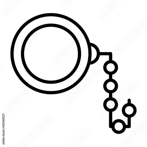 Monocular Icon Style