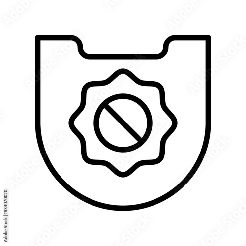 Ultra Violet Fabric Icon Style