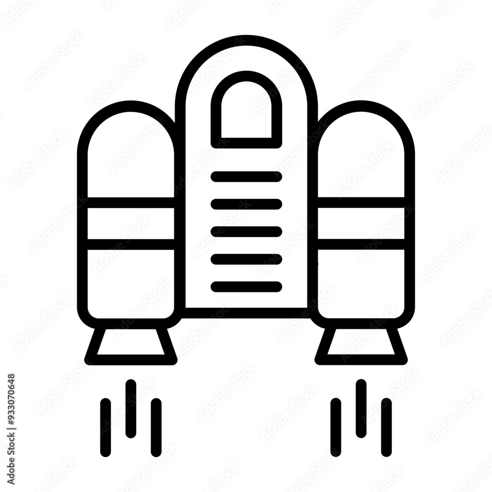 Jetpack Icon Style Jetpack Icon Style