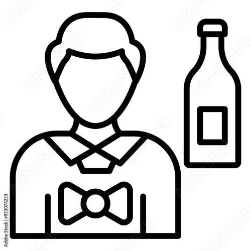 Bartender Icon Style