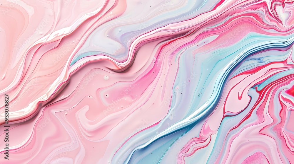 Pastel Dreams, a serene blend of soft fluid marbling in gentle pastel hues, showcasing delicate textures that evoke tranquility and a soothing atmosphere. Pastel Dreams, a serene blend of soft fluid marbling in gentle pastel hues, showcasing delicate textures that evoke tranquility and a soothing atmosphere.