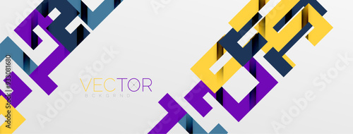 Color bend lines with shadow texture effect. Vector Illustration For Wallpaper, Banner, Background, Card, Book Illustration, landing page