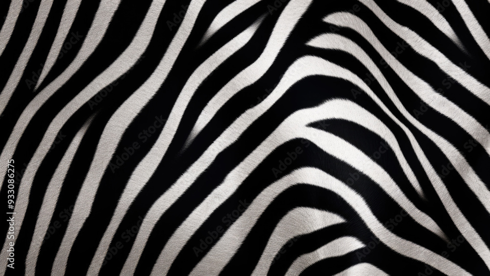 Pattern of zebra skin stripes background and texture Pattern of zebra skin stripes background and texture