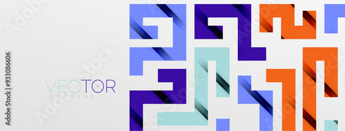 Color bend lines with shadow texture effect. Vector Illustration For Wallpaper, Banner, Background, Card, Book Illustration, landing page