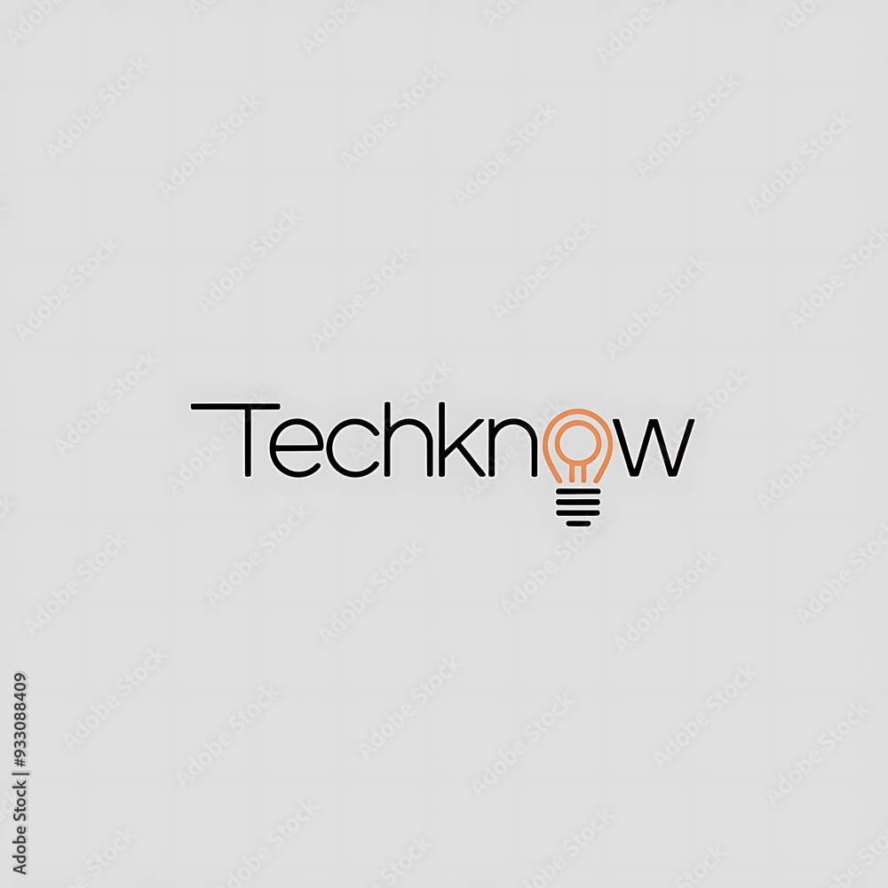 Fototapeta premium Logo: Modern and Dynamic Design Modern Technology