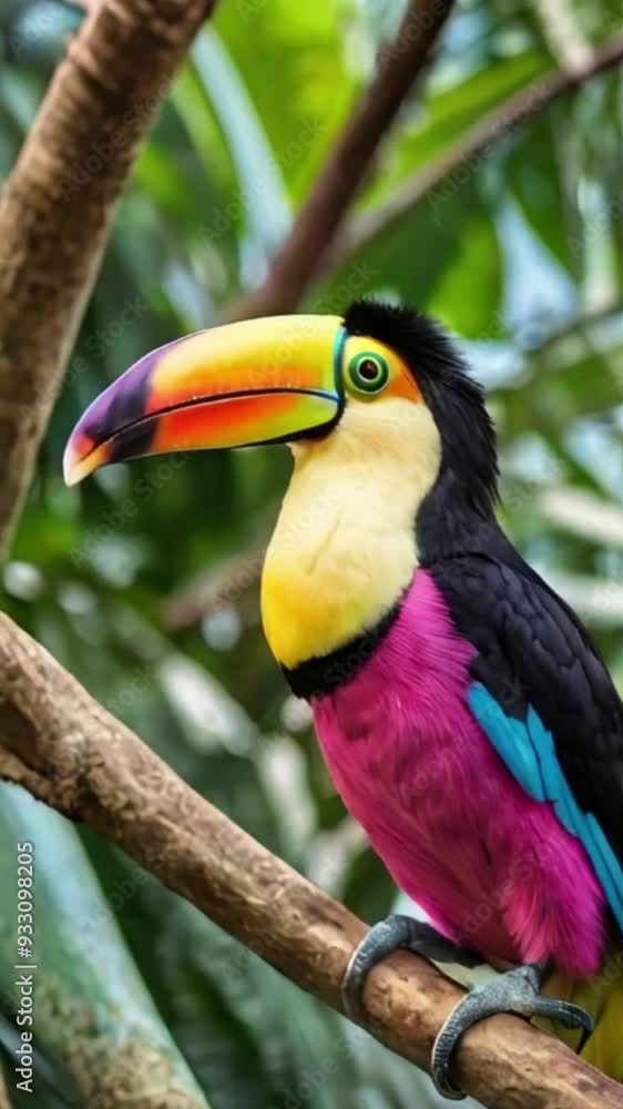 toucan on a branch toucan on a branch