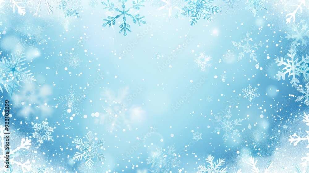 Abstract Winter Wonderland Abstract Winter Wonderland