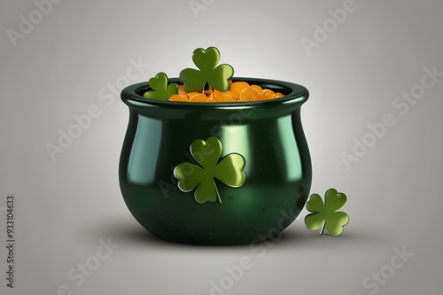 pot of gold coins