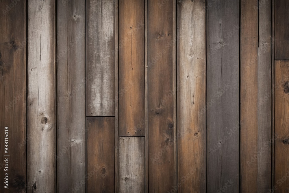 Weathered wooden planks with rustic texture Weathered wooden planks with rustic texture