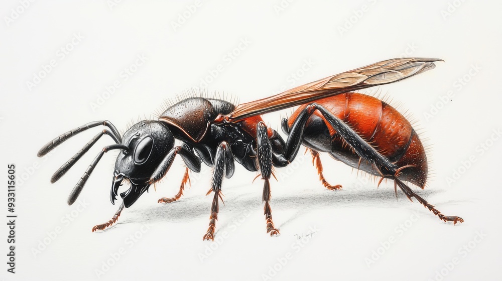 one eye open, the other closed, against a pristine white background one eye open, the other closed, against a pristine white background