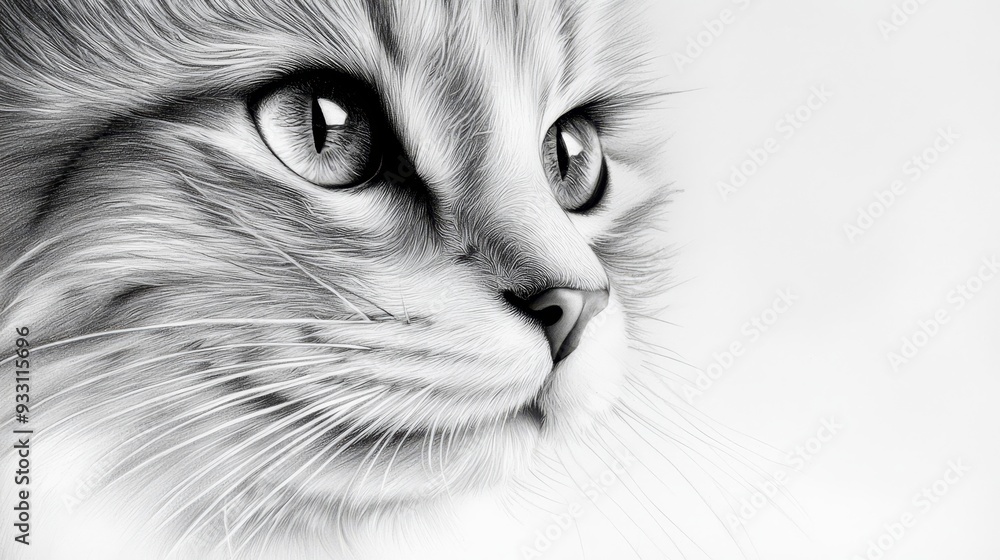 black-and-white rendering of its eyes and nostrils black-and-white rendering of its eyes and nostrils