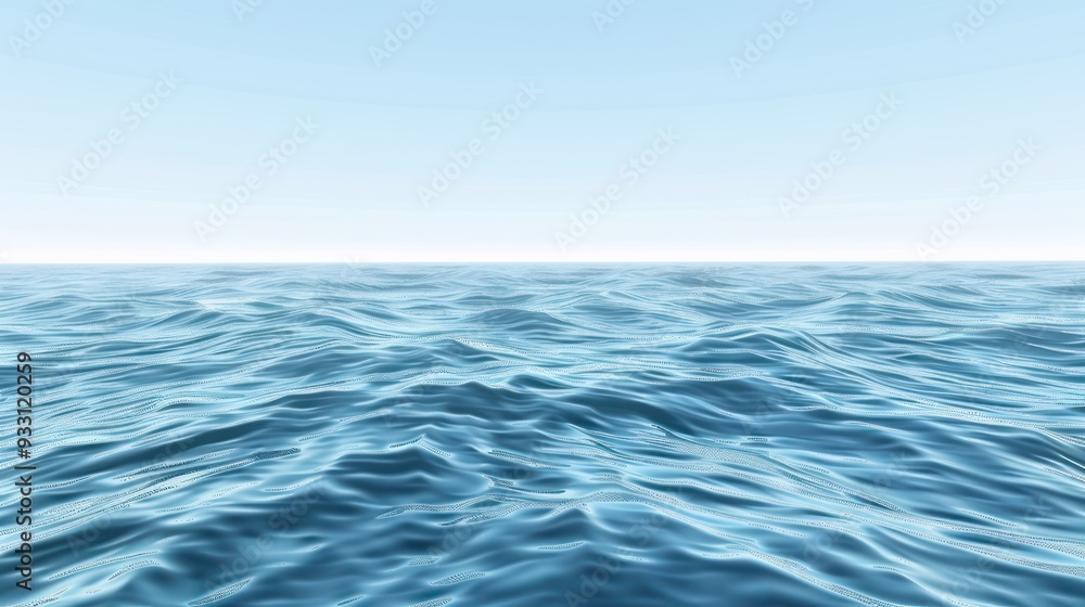Fototapeta premium Blue Ocean Waves