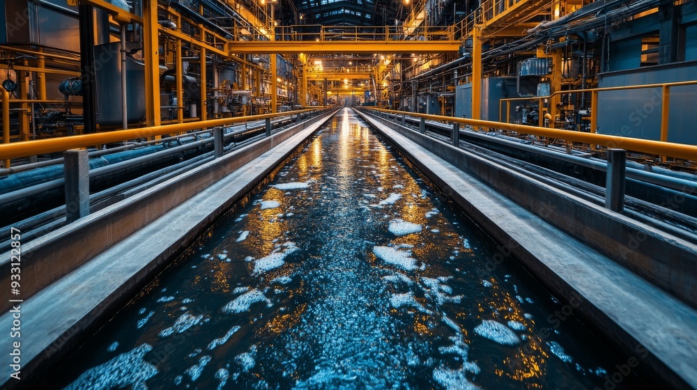 Waste water treatment plant system from factory Waste water treatment plant system from factory
