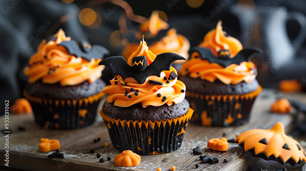Halloween cupcake. Spooky cupcake. pumpkin dessert. Halloween dessert. Halloween cupcake. Spooky cupcake. pumpkin dessert. Halloween dessert.