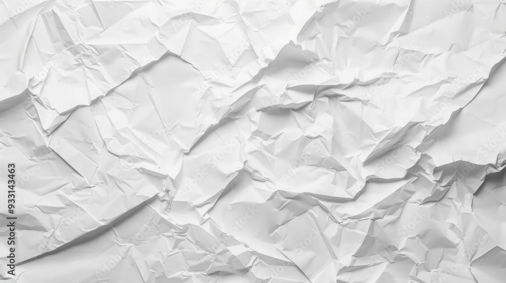 Obraz premium Abstract Crumpled Paper Texture