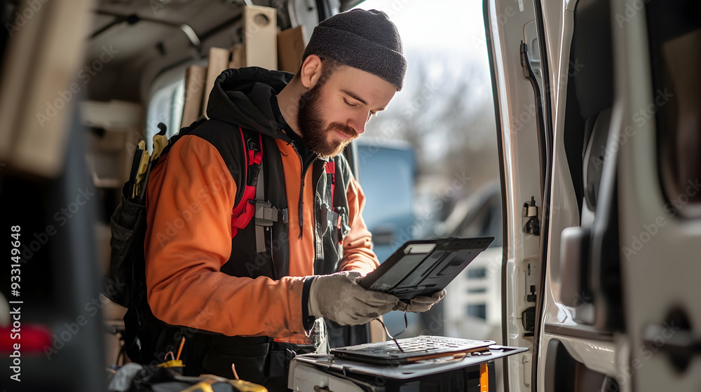 day in the life of a mobile repair technician: on-site maintenance, van repairs day in the life of a mobile repair technician: on-site maintenance, van repairs
