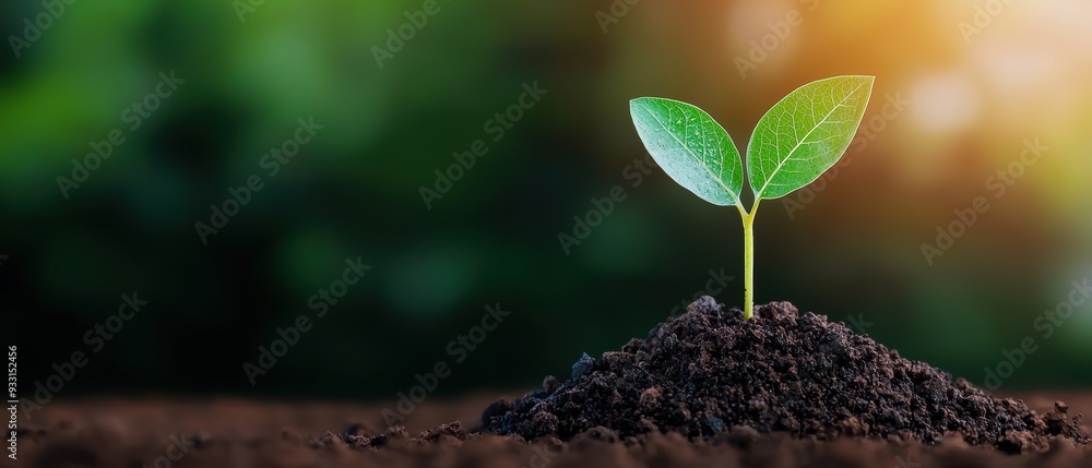 Sustainable and Ethical Investing Concept in Vibrant with Copy Space for Text Sustainable and Ethical Investing Concept in Vibrant with Copy Space for Text
