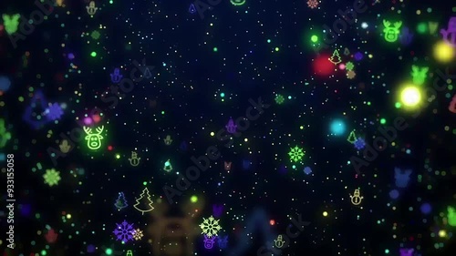 New Year and Christmas decoration