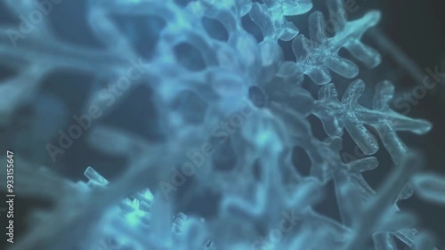 Snowflakes beautiful background.