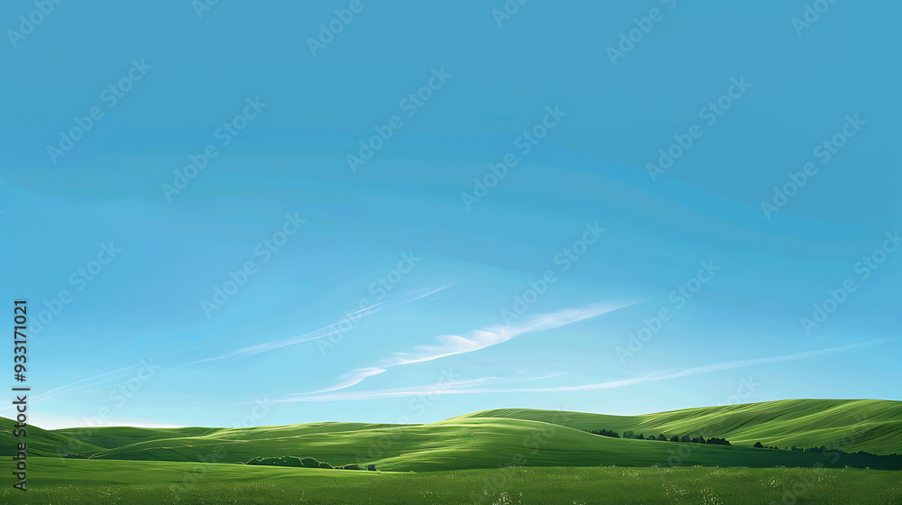 Obraz premium field in nature