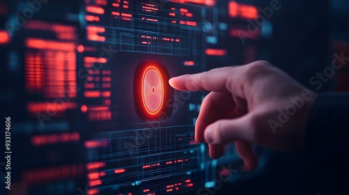 Fingerprint Authentication Digital Security Technology